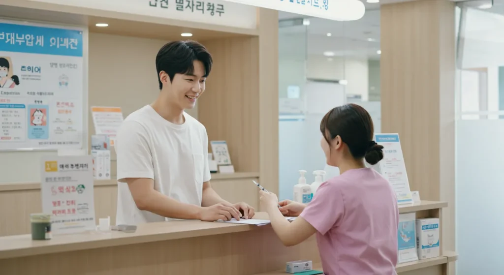 독감 예방접종 접수