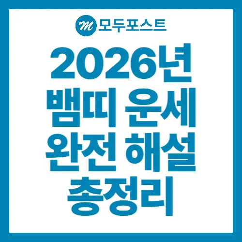 2026년 뱀띠 운세 완전 해설 재물, 경쟁, 건강까지 흐름과 전략 총정리