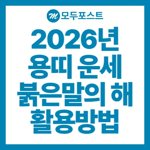 2026년 용띠 운세 1976년생, 재물과 명예가 폭발하는 '붉은 말'의 해 활용법