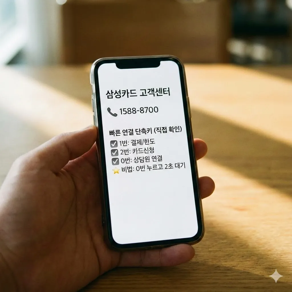 삼성카드 고객센터 상담원연결 번호, 제가 직접 해보고 찾은 ARS 단축키와 빠른 연결 비법
