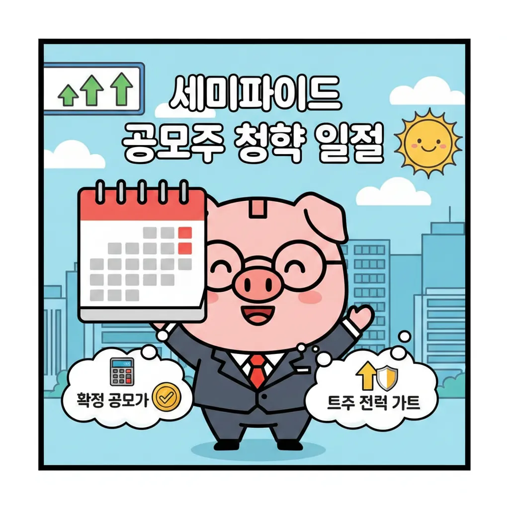 세미파이브 공모주 청약 일정 및 확정 공모가 투자 전략 가이드