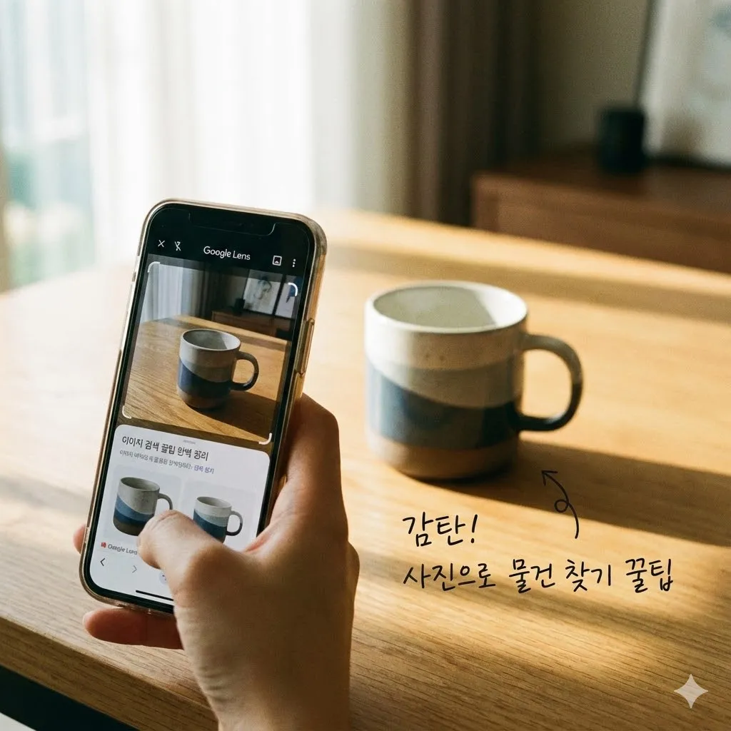스마트폰 사진으로 물건 찾기, 제가 직접 써보고 감탄한 이미지 검색 꿀팁 완벽 정리