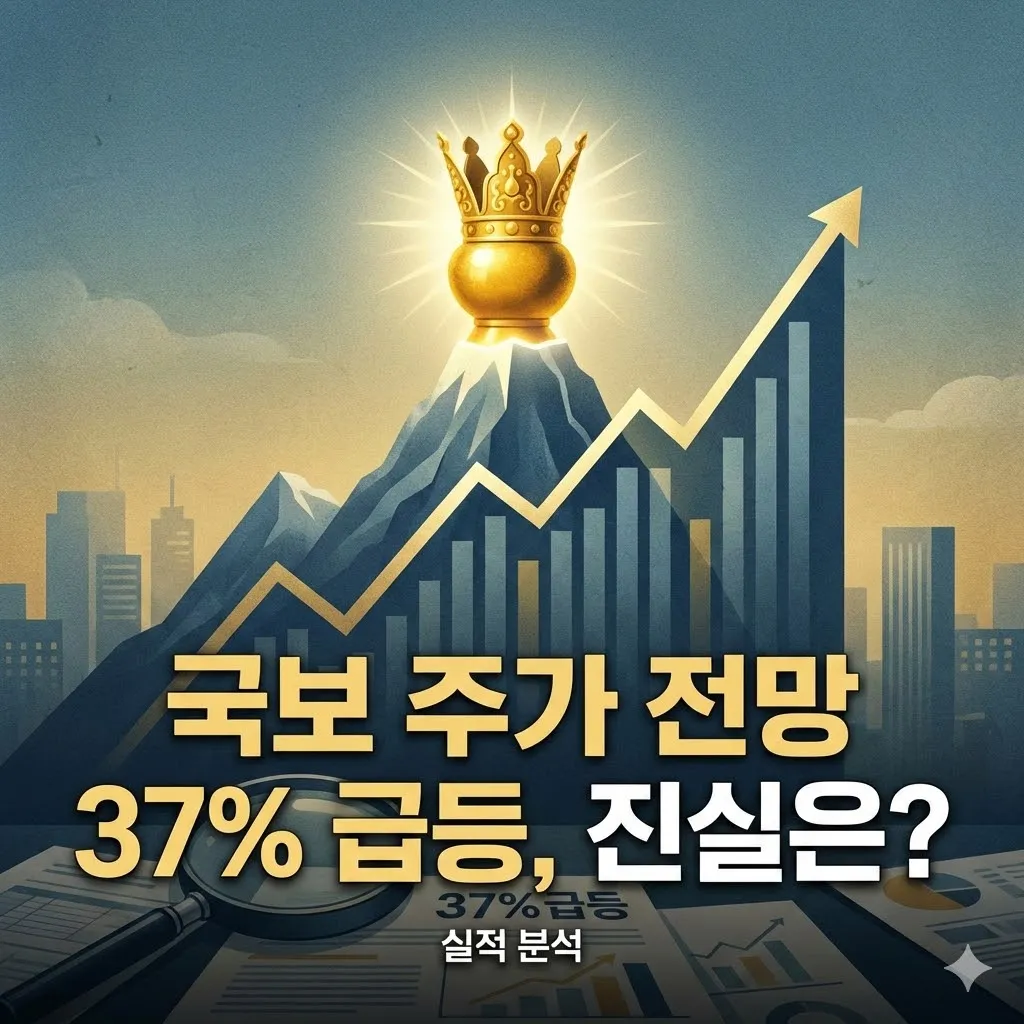 국보 주가 전망 및 실적 분석, 최근 37% 급등 뒤에 숨겨진 진실은?