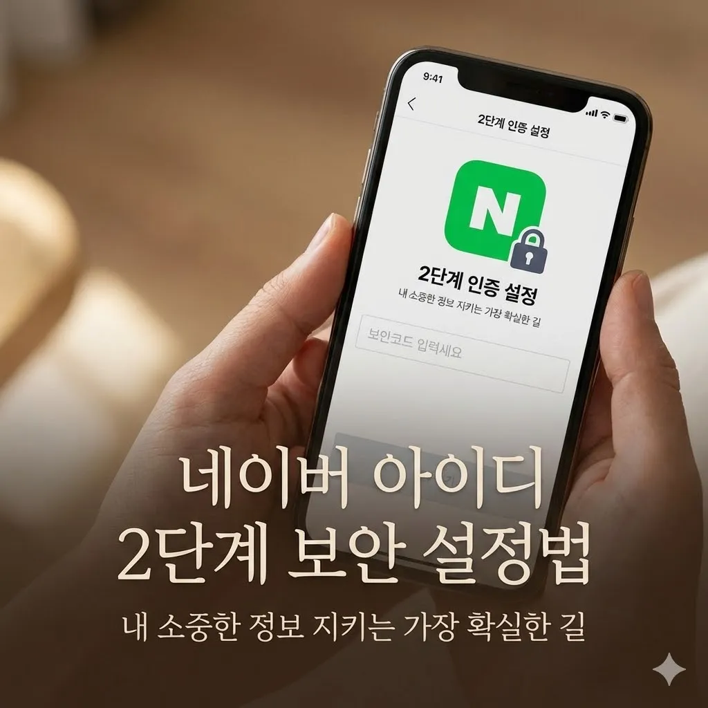 네이버 아이디 2단계 보안 설정법, 내 소중한 정보 지키는 가장 확실한 길