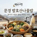 백반기행 문경 발효산나물밥, 허영만이 극찬한 28가지 나물의 향연!