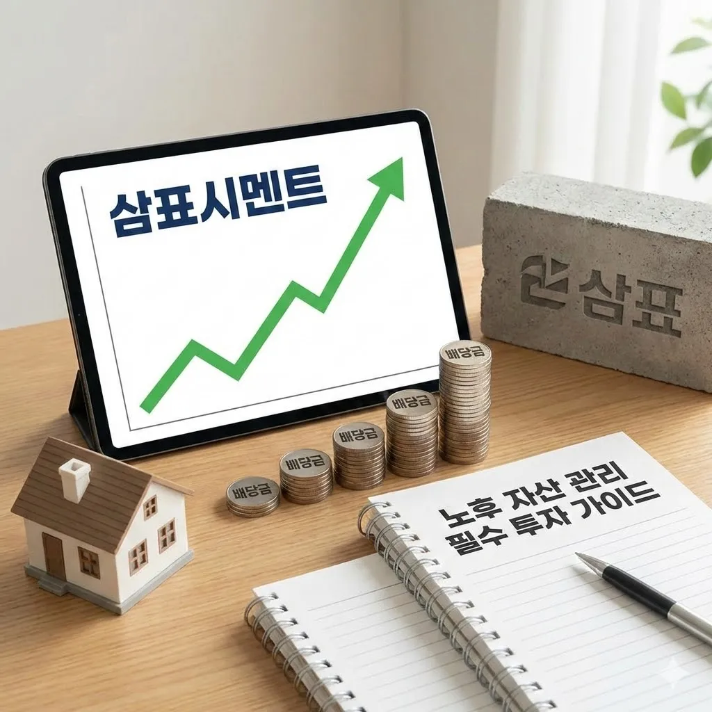 삼표시멘트 주가 전망과 배당금 총정리, 노후 자산 관리를 위한 필수 투자 가이드