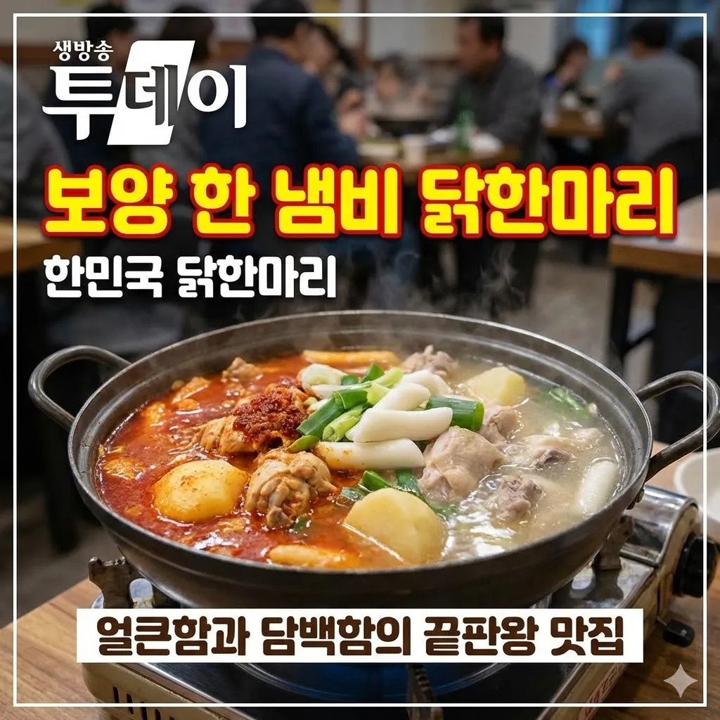 생방송 투데이 보양 한 냄비 닭한마리 한민국 닭한마리, 얼큰함과 담백함의 끝판왕 맛집