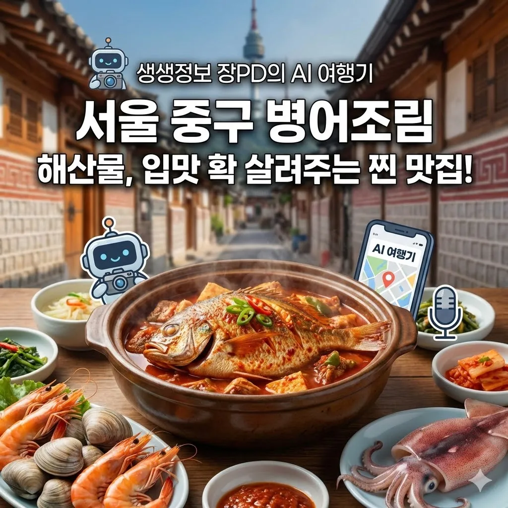생생정보 장PD의 AI여행기, 서울 중구 병어조림 해산물