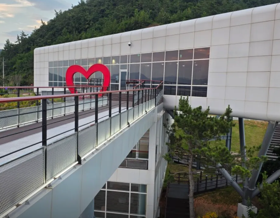 6시내고향 전남 강진 전망대 카페, 노을 아래 펼쳐진 환상적인 강진만 풍경