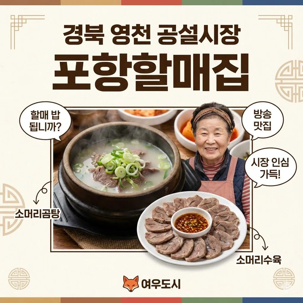 경북 영천 소머리곰탕 소머리수육