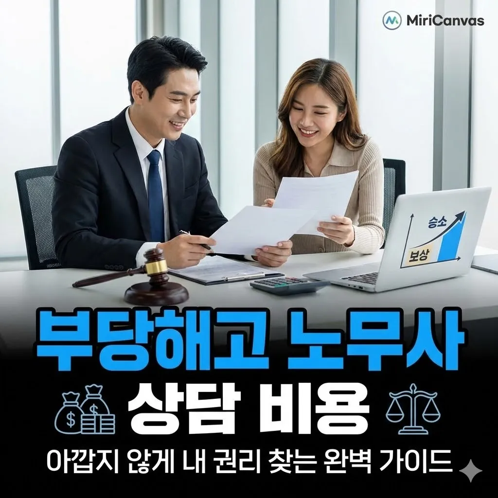 부당해고 노무사 상담 비용, 아깝지 않게 내 권리 찾는 완벽 가이드