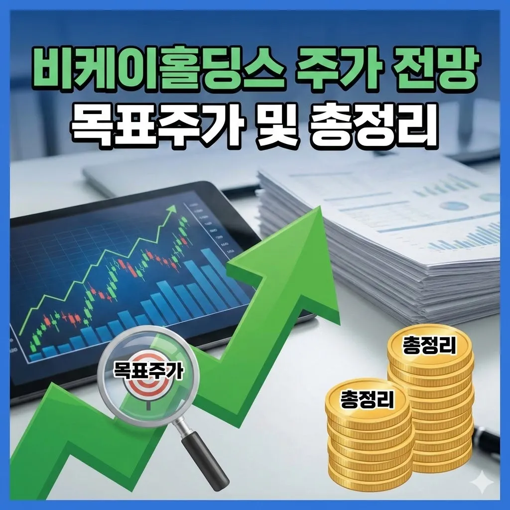 비케이홀딩스 주가 전망 및 비케이홀딩스 목표주가 총정리