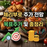 체리부로 주가 전망 및 체리부로 목표주가 총정리