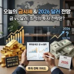오늘의 금시세 2026년 달러 전망 금테크 투자법